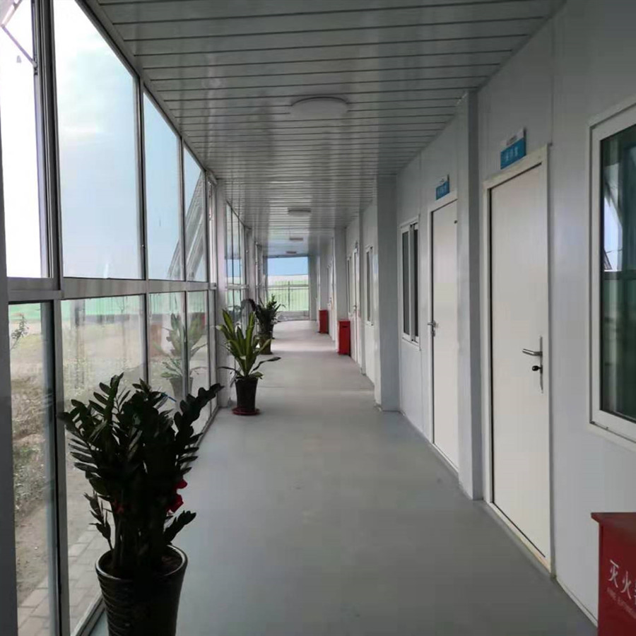 Mobile Homes Prefab Folding Furnished MGO Board Prefabricated House