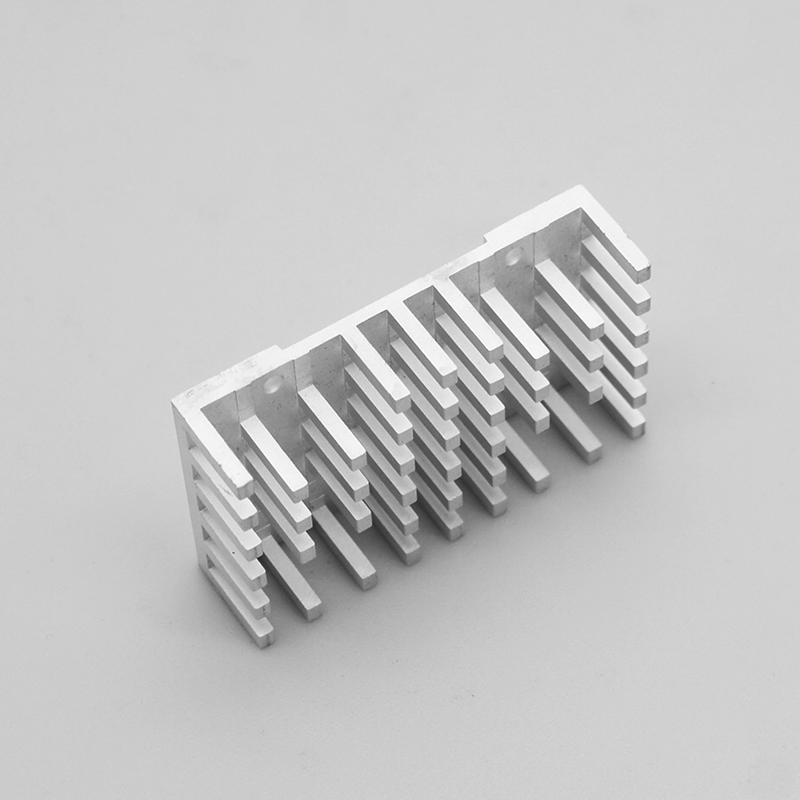 Aluminum Extrusion Extruded Heat Sink for Efficient Cooling Electronic PCB LED Copper Aluminum Heat Sink Gray Car Heat Sink Profile