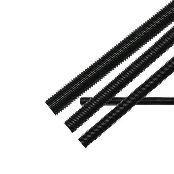 Black Oxide High Strength Stud Bolt Grade 4.8 M9 M10 M25 M26 M30 Full Thread Rod Black Finish Bolt
