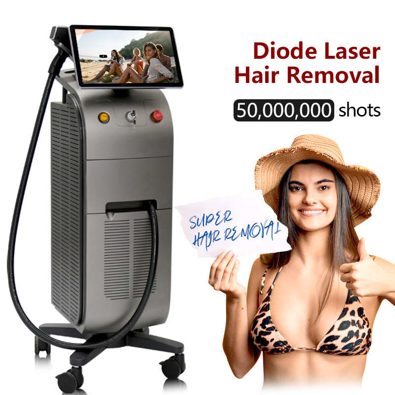 CE Approval Hair Removal Laser Machine 12 Bars Permanent Hair Removal Beauty