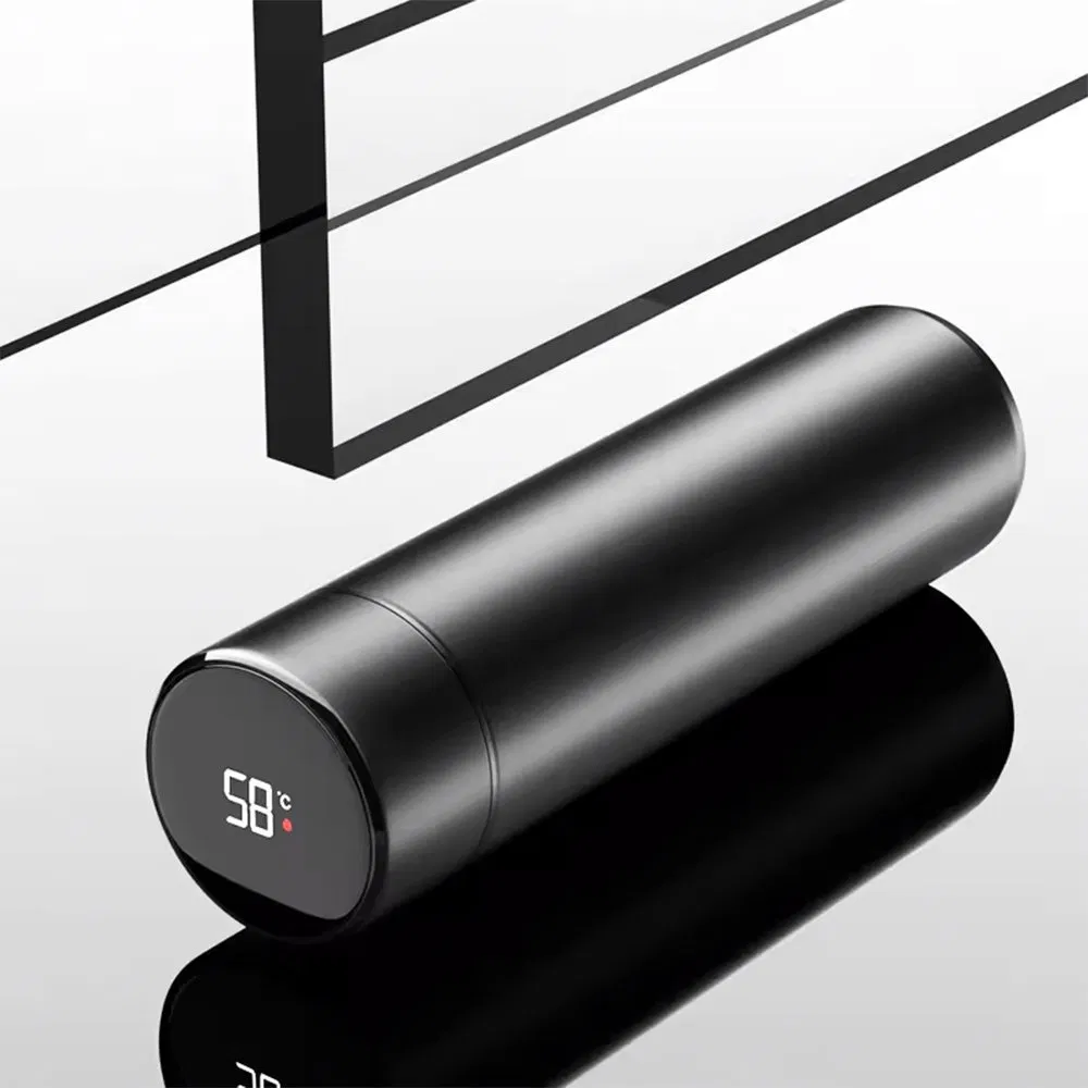 Thermal Insulated Termo Smart LED Temperature Display Metal Insulation Water Bottles Stainless Steel Intelligent Vacuum Flask