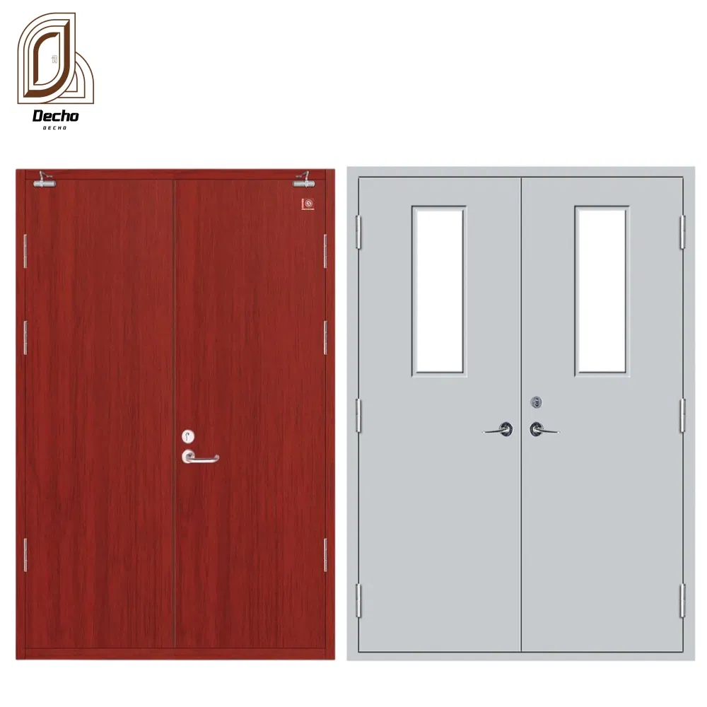 High Quality Interior Fire Rated Fireproof Steel Door Garage