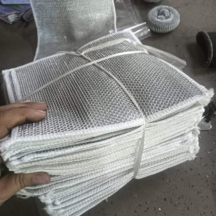 Wholesale Household Items Silver Mesh Cleaning Mop for Home Furniture