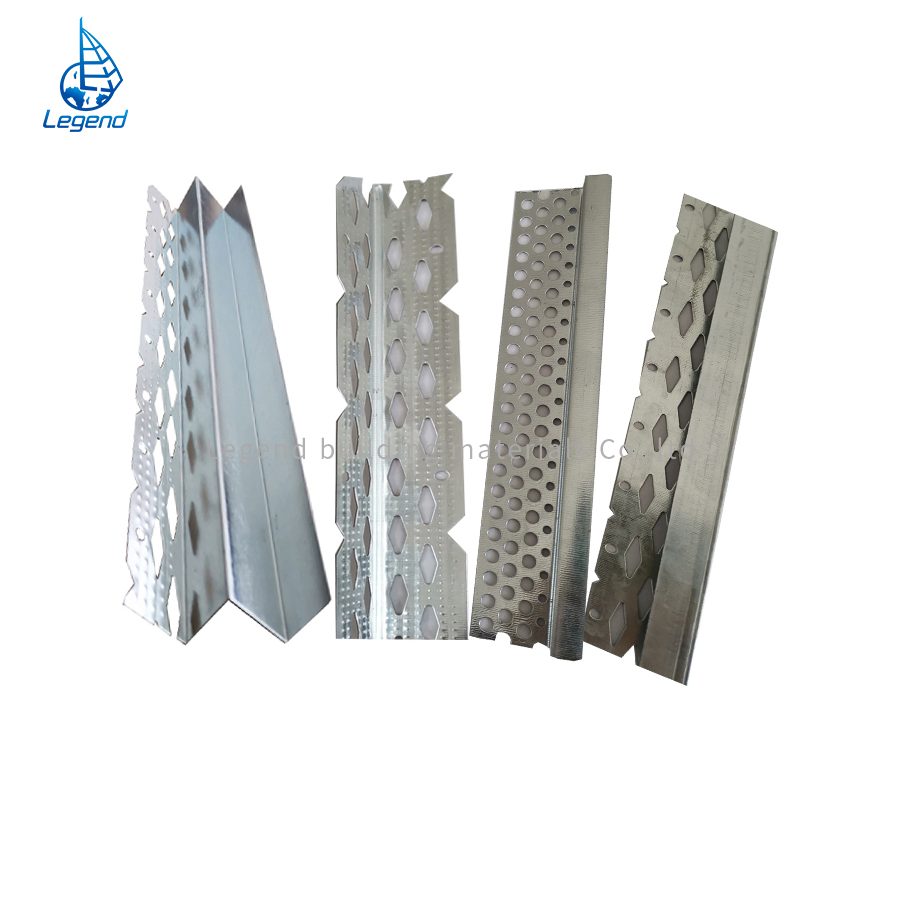 Industrial Perforated Metal Stud Corner Bead Structure Drywall Building Material Wall Channel
