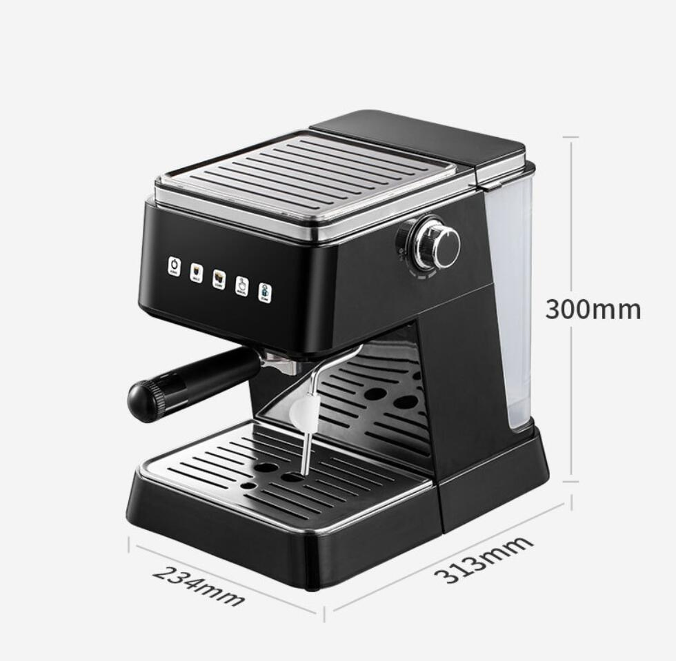 Semi-Automatic High-Pressure Intelligent Color Screen Small Household Coffee Maker