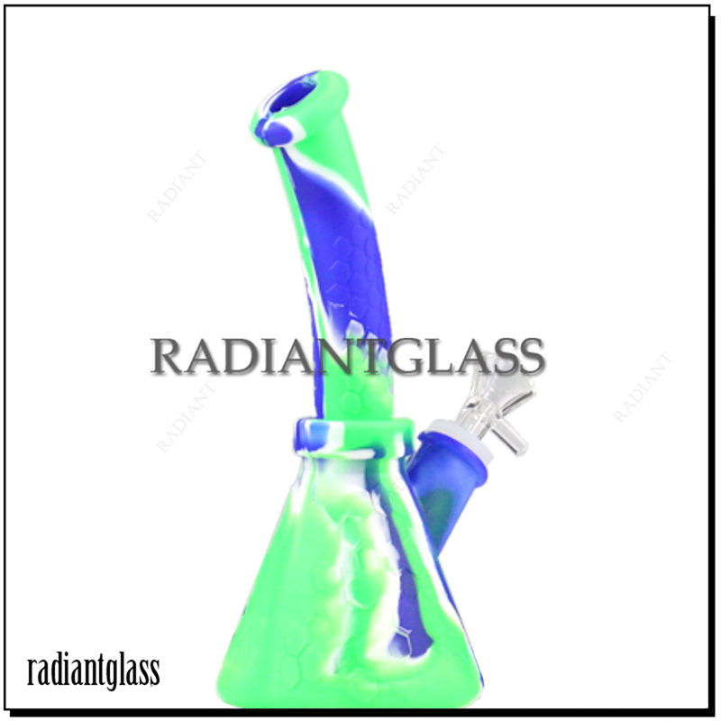 Multi-Color Water Pipe Smoking Hookah Manufacturer Silicone Pipe Beaker Wholesale Price Water Pipe Silicone Pipe