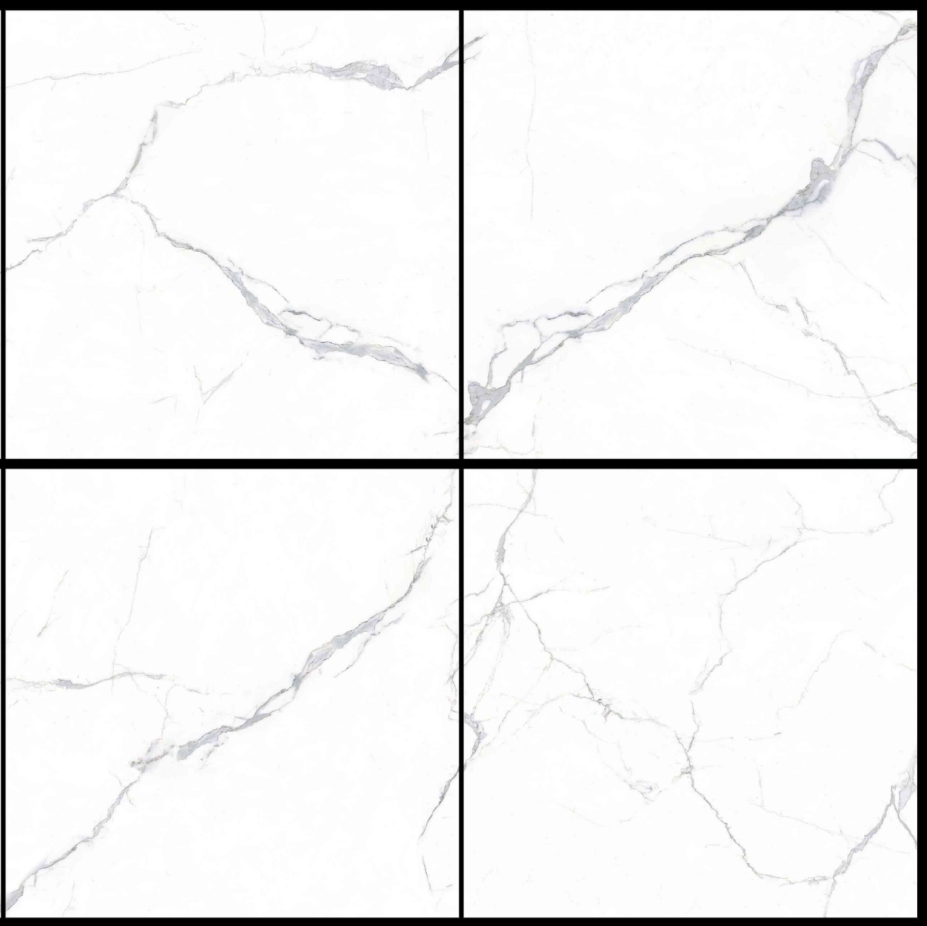 Керамическая плитка Carrara Super White 600x600