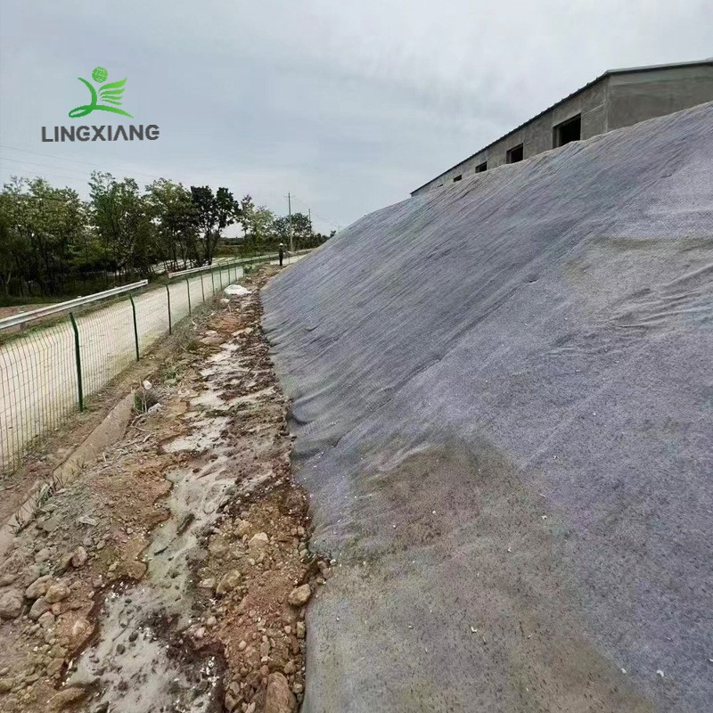 Water Ditch, High Strength Cement Blanket, Concrete Fiber Blanket, Mountain Slope Protection, Solidifying