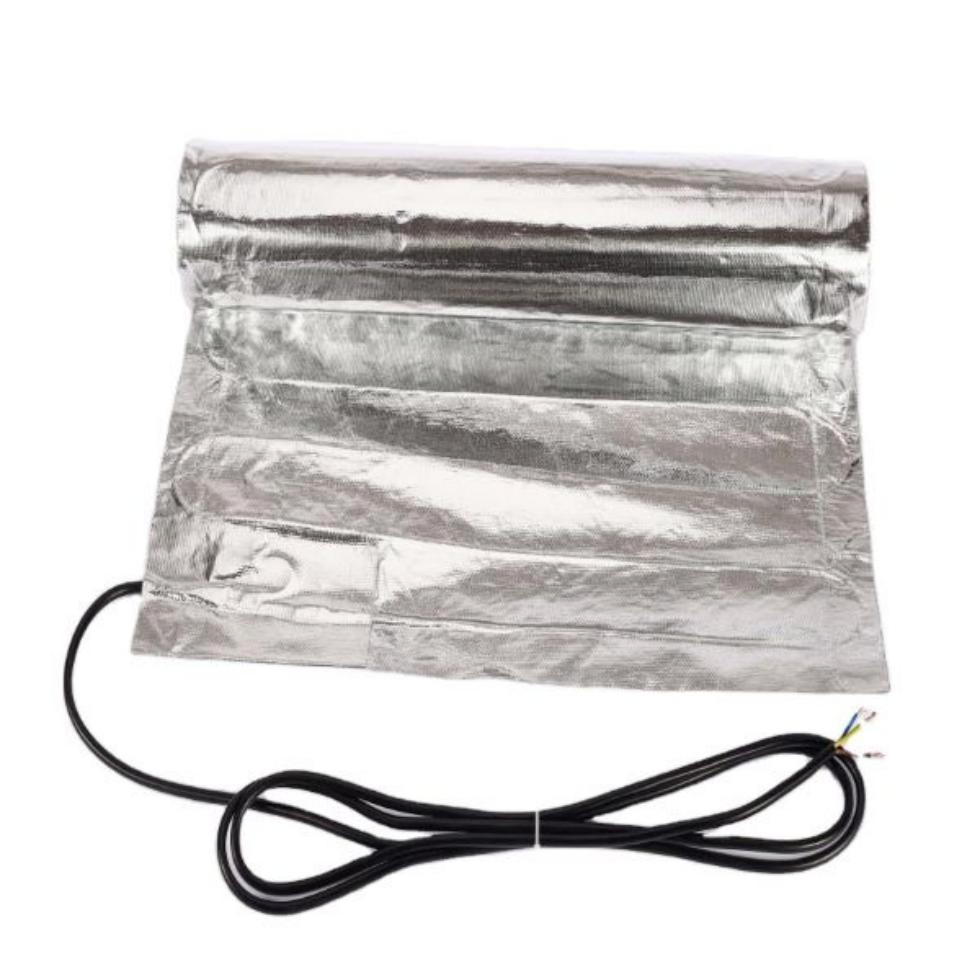 Electric Floor Heating Aluminum Foil Mat Under Tile Luxury Grade CE Approved