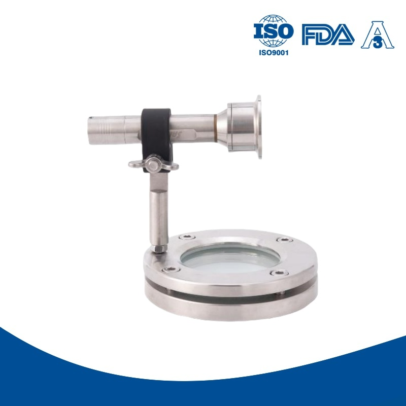 Good Price Casting 1/2''-4'' Sight Glass Flange to with Wiper