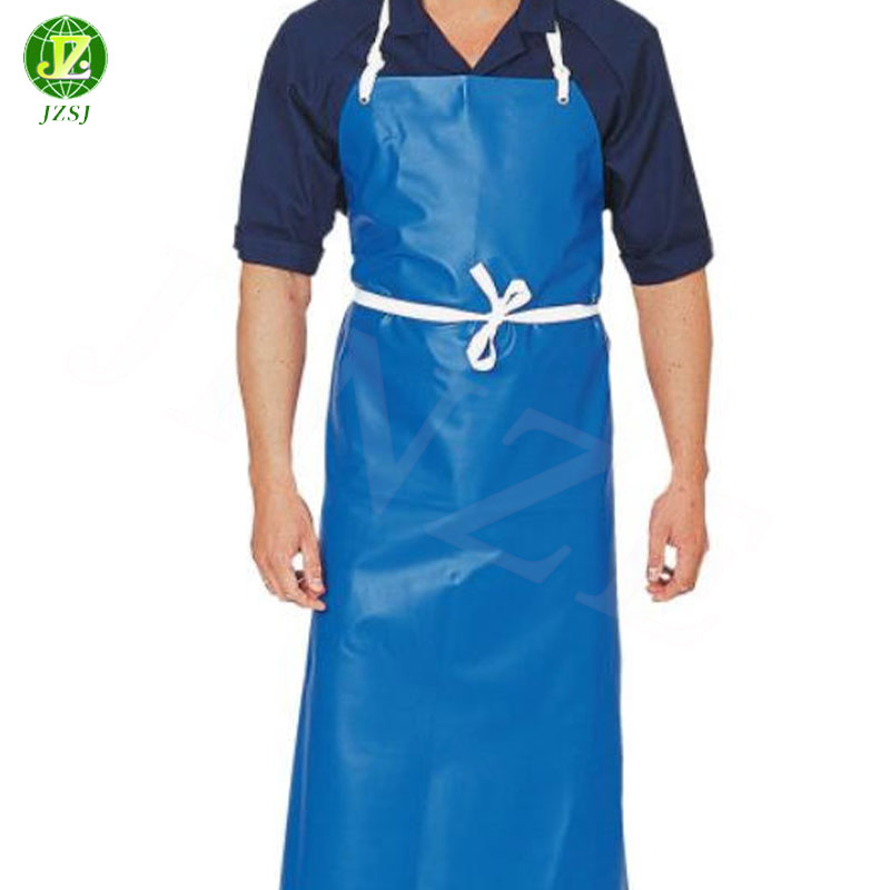 High-Quality Food Processing Industry PVC Chemical Resistant Apron Waterproof Rubber Apron