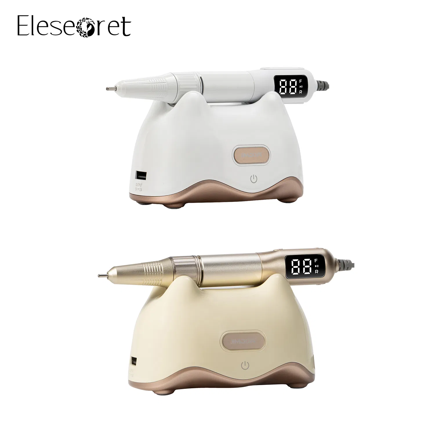 Various Style Electric Nail Drill Low Vibration Rechargeable Cordless Nail Drill