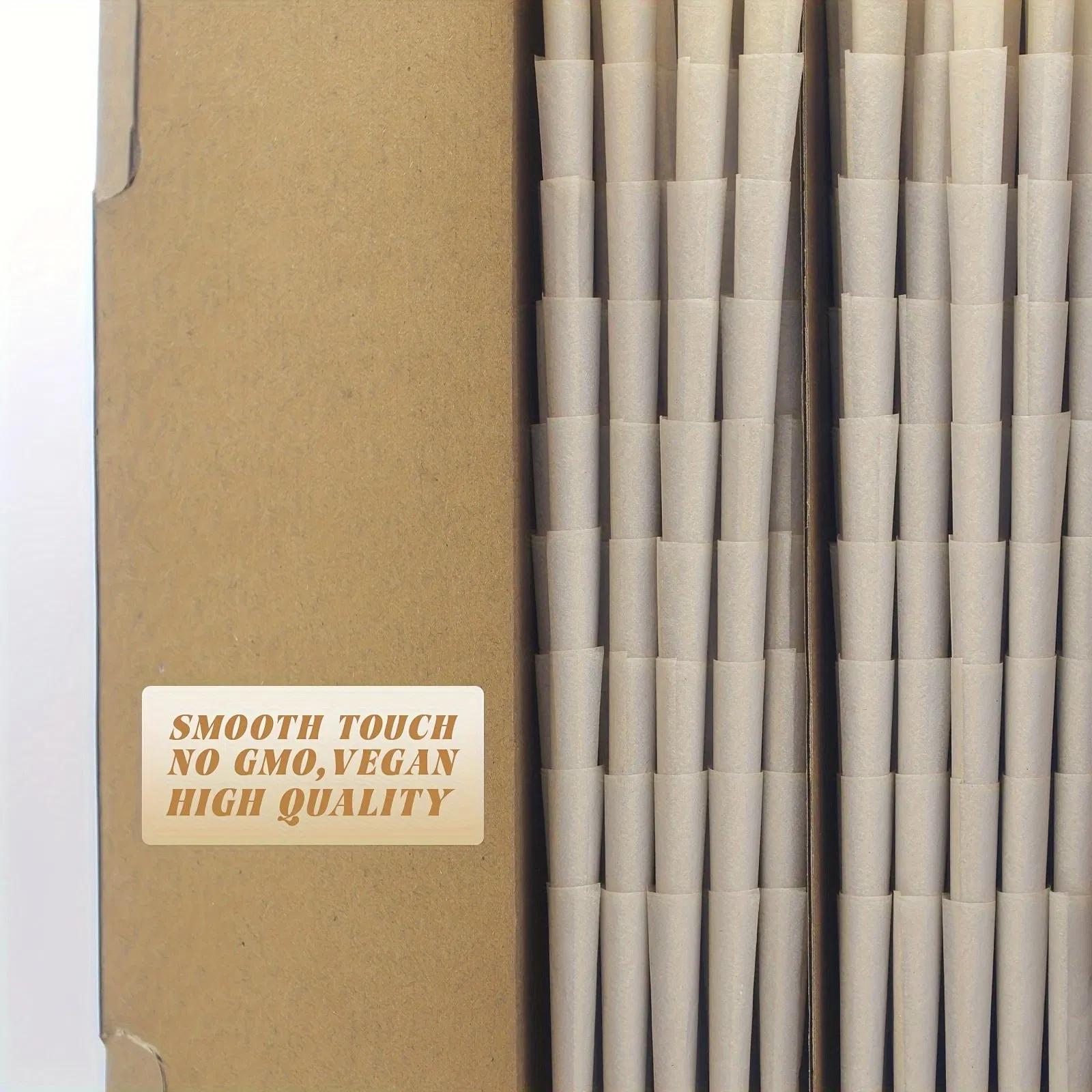 Fast Delivery 109mm Unbleached 1000PCS/Box Cigarette Rolling Smoking Tobacco Paper