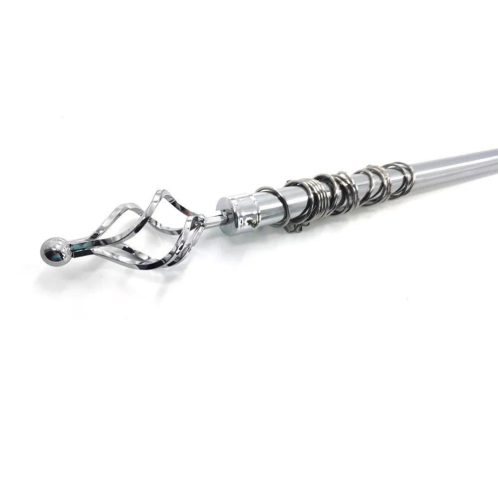 Custom Steel Curtain Rod L Shaped Shower Curtain Rod