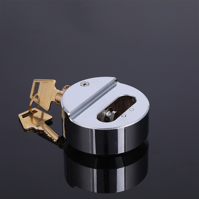 73mm Harden Steel Heavy Duty Puck Heavy Duty Hidden Shackle Hockey Puck Padlocks with Hardened Shackle