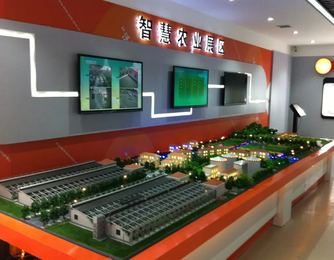 Corporate Exhibition Ready: Hand-Made Agricultural Sand Table Sculpture