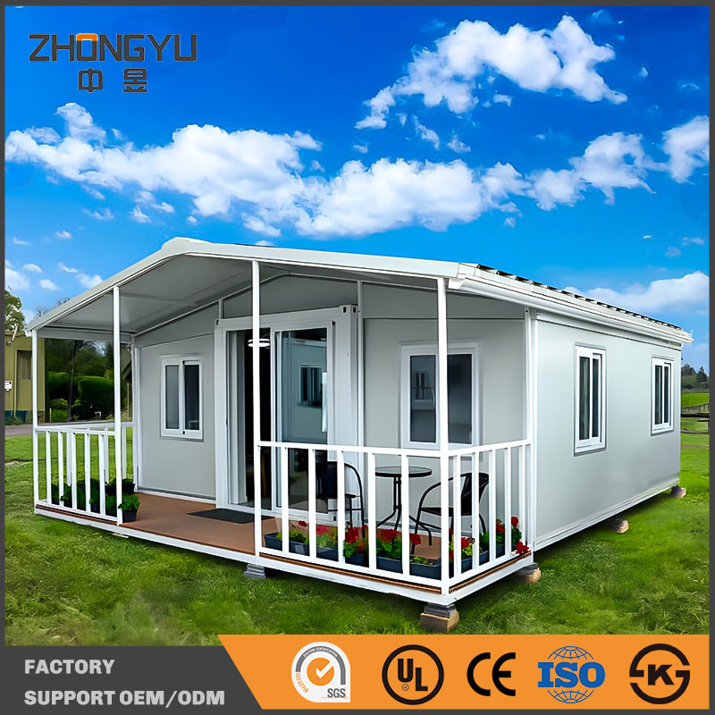 Expandable Prefabricated Living Container House Modular Homes Prefab Villa House ISO Certified USA Wind Resistance Thermal Insulation Looking for Distributors