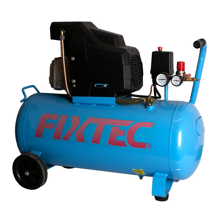 Промышленный компрессор Fixtec 1800W 50L безмасляный