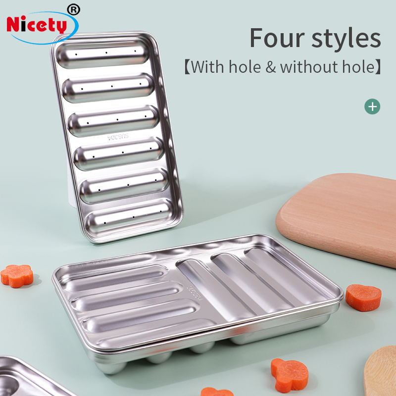 New Design Matte Surface Homemade Camping Stainless Steel Sausage Mould Hot Dog Making for Kids