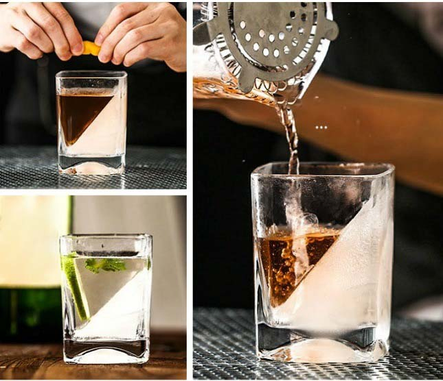 Hot Sale Rubber Iced Wine Silicone Mould for Whisky Ice Film Cup