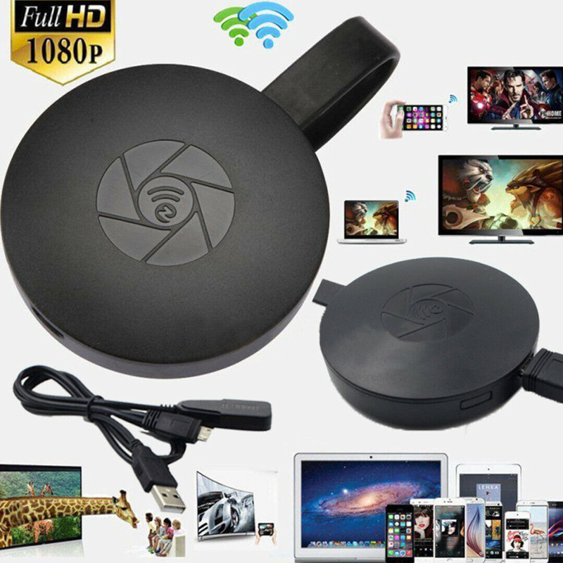 Mirascreen G2m 2.4G Wireless WiFi Display Dongle Receiver Compatible with Ios/Android/Windows to TV/Projector/Car Display Via Dlna/Miracast/Airplay