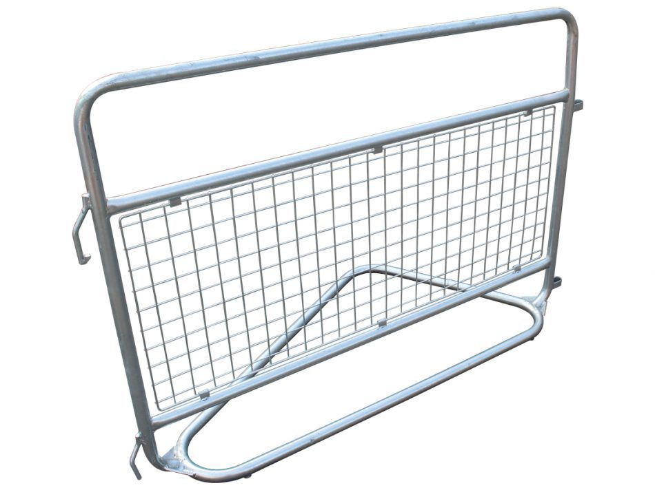 Temporary Security Systems Galvanized Welded Steel 3D Single Curved Waved Wire Mesh Garden Fence Panel