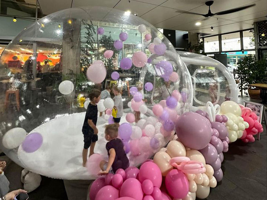 Customizable Bounce House Outdoor Entertainment Party Inflatable Bubble Tent Clear Dome House