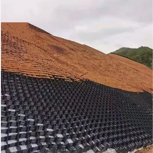 Slope Protection HDPE Geocell Honeycomb Sheet Plastic Geocell