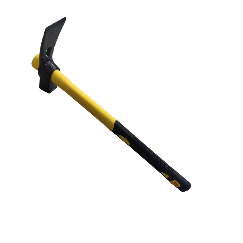 Plastic Handle Three-Tooth Fork Hoe Garden Tool Soil Turning Tool