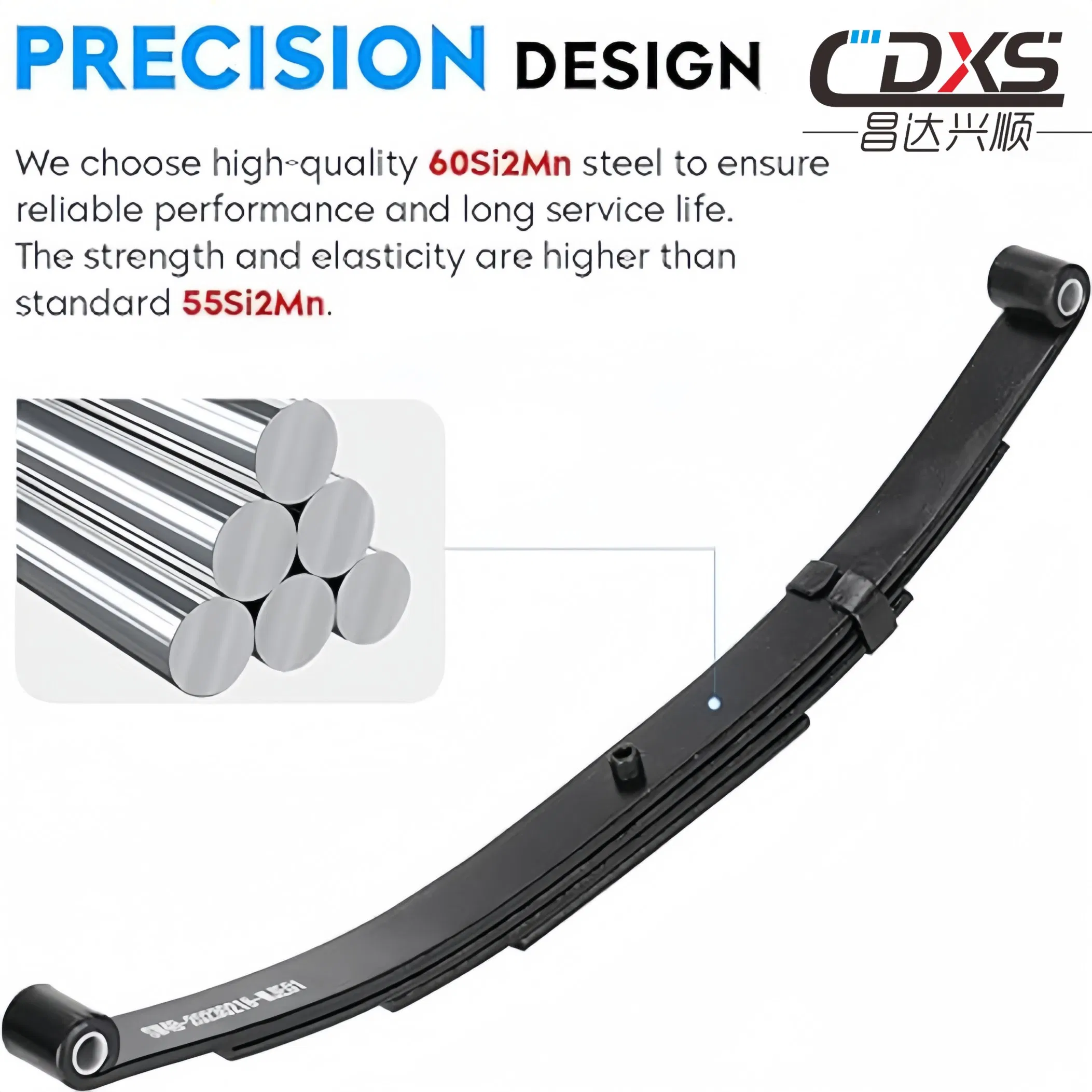 Рессора для прицепа 4-листовая SW4B UNA212