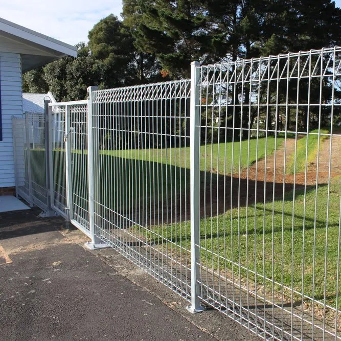 Heavy-Duty Galvanized Powder Coated BRC Safety Fence Panels