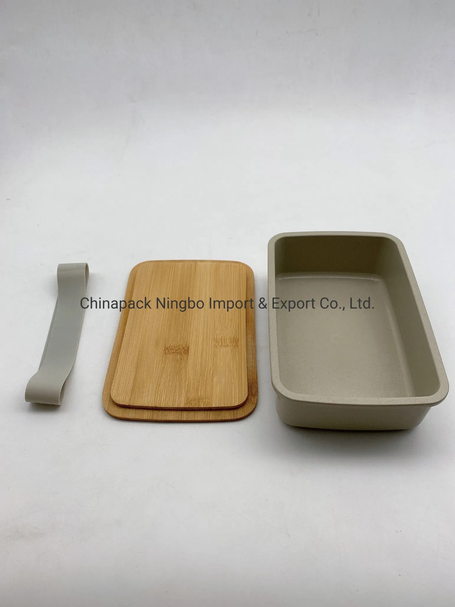 Plastic Lunchbox Bamboo Lid for Food Container Storage Container 2023