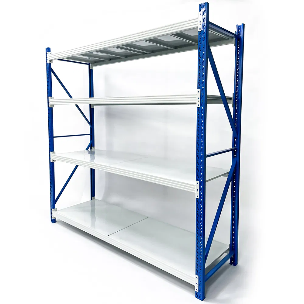 Efficient Light Duty Supermarket Shelves Goods Racking Shelves for Storing Products