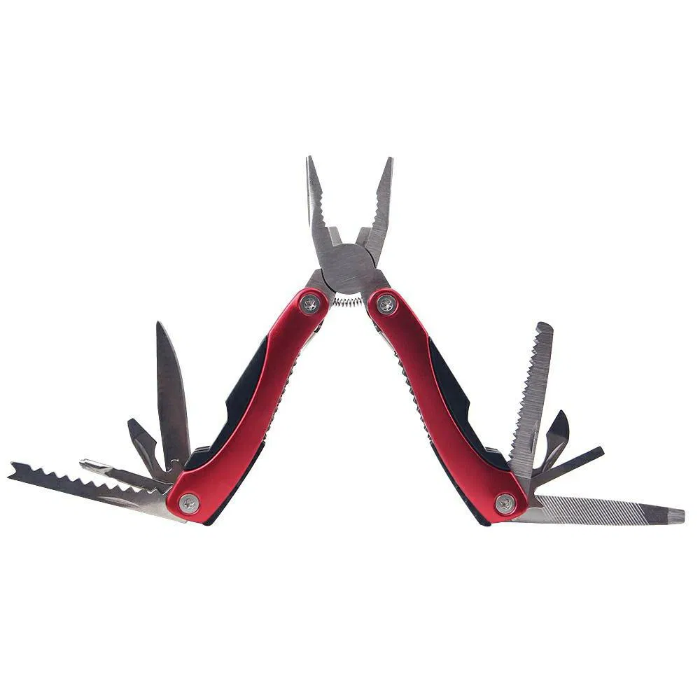 Small Multi-Tool Pliers Folding Multi Function Fishing Pliers Portable Multi-Tool Survival Gear Pocket Knife