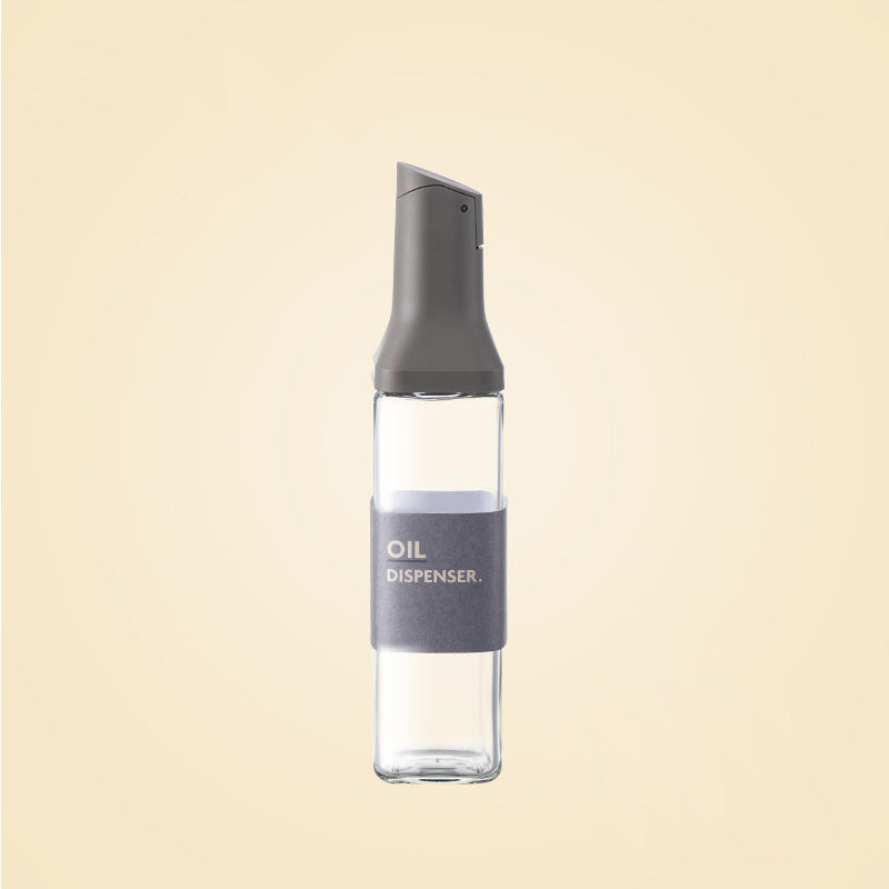 500ml Clear Glass Olive Oil Dispenser for Kitchen Use