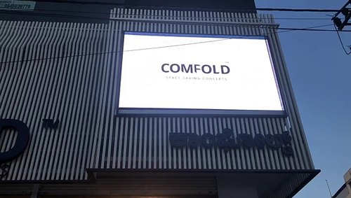 Durable Outdoor LED Display Freight Cabinet Case with CE Certification