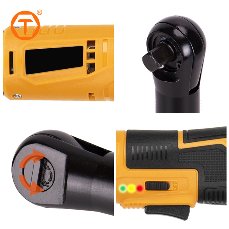 40nm Interchangeable Cordless Electric Battery Impact Ratchet Wrench