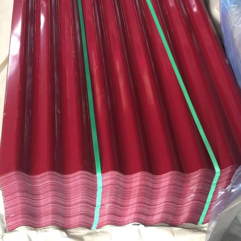 Coated Corrugated Steel Sheet Camouflage Corrugated Steel Sheet