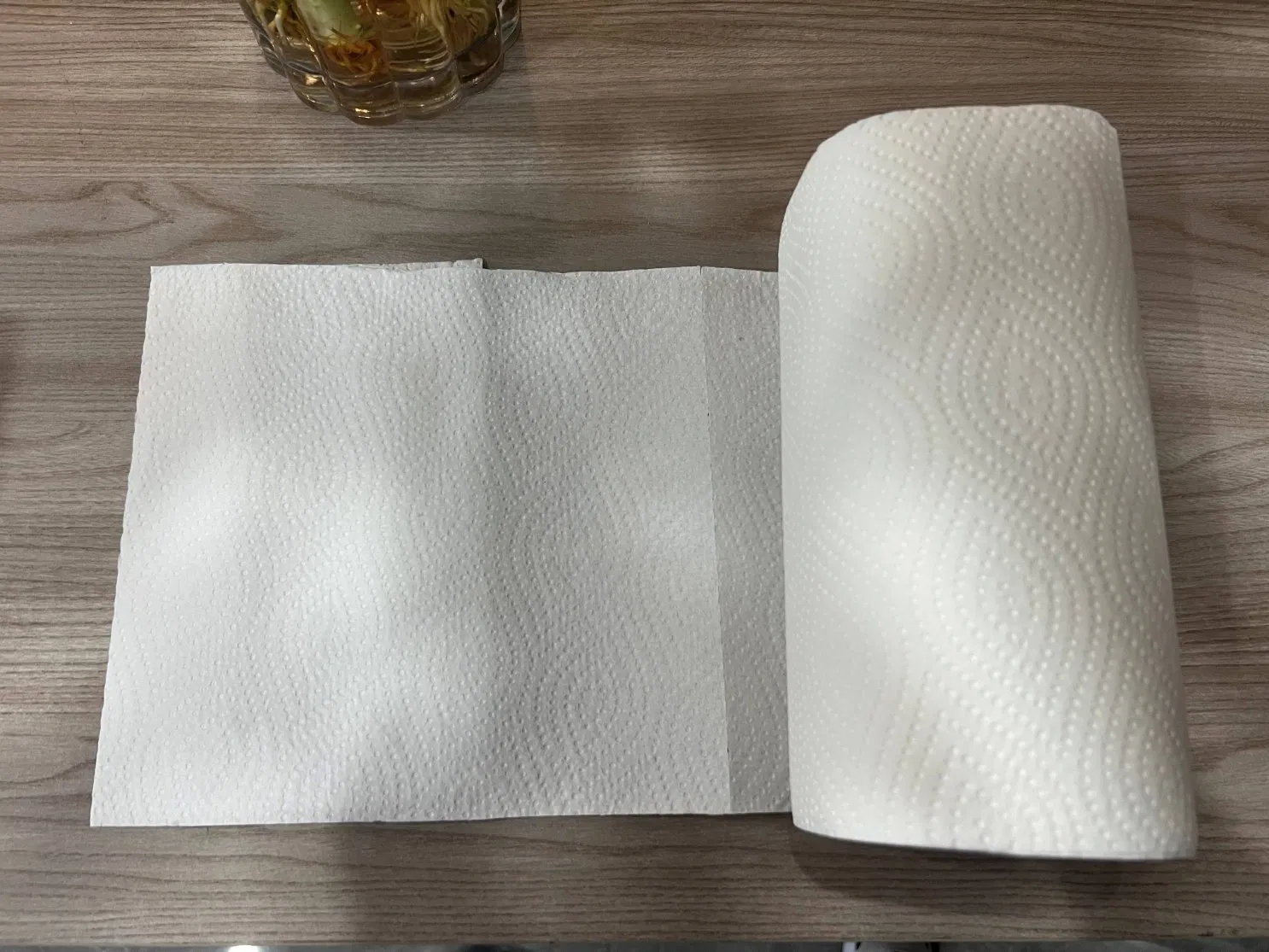 Factory Eco Friendly Soft Absorbent White Bleached/Unbleached Bamboo Kitchen Paper Towels
