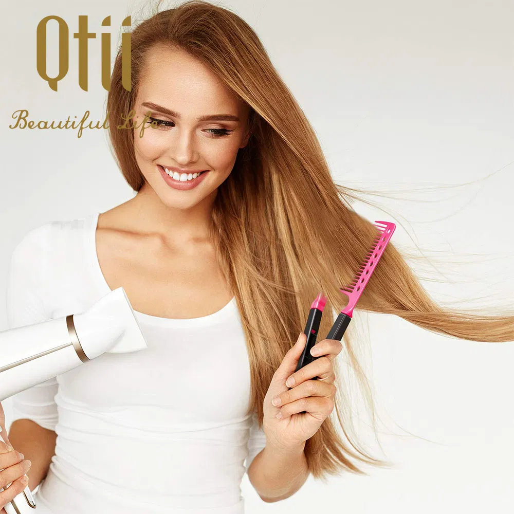 Расческа-выпрямитель V-образная термостойкая для укладки