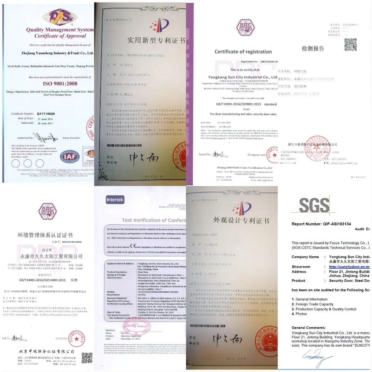 Wholesale Price Indoor Wood-Plastic Doors Indoor WPC Wood-Plastic Doors Waterproof WPC Bathroom Doors for Home