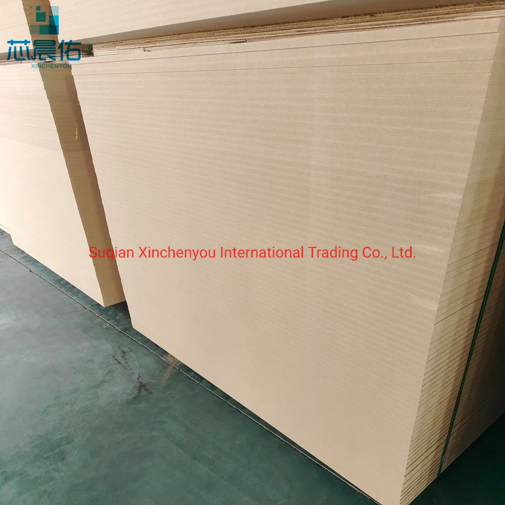 E1/E2 Best Quality 1220*2440*18mm Plain MDF Board for Decoration Furniture