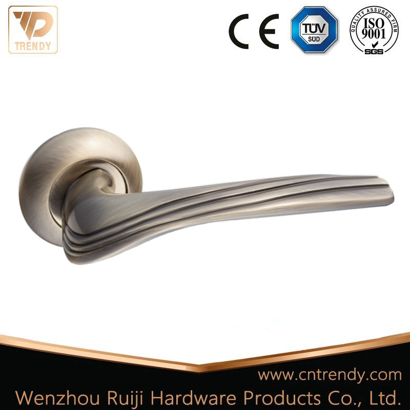 High Quality Furniture Handle Hardware Zinc Alloy Interior Door Latch Handle (Z6350-ZR11)