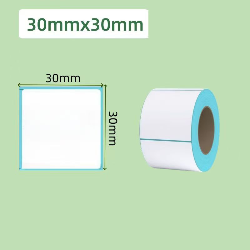 High Quality Customizable White Three-Proof Self-Adhesive Label Sticker Paper for Supermarket Labels
