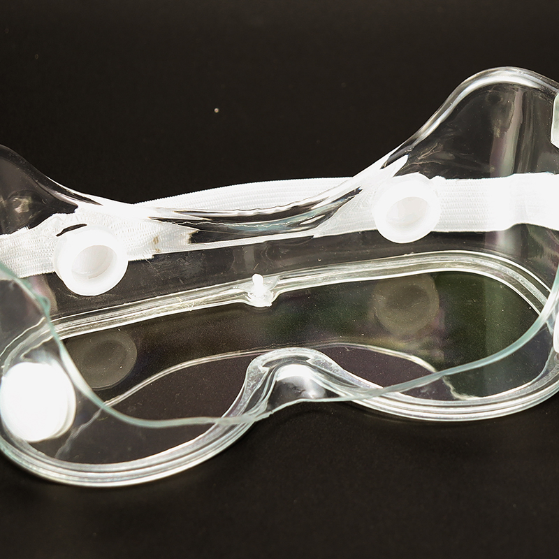 High Quality Round Men Women PVC Stable Flexible Protection Eyes Sight Safety Glasses