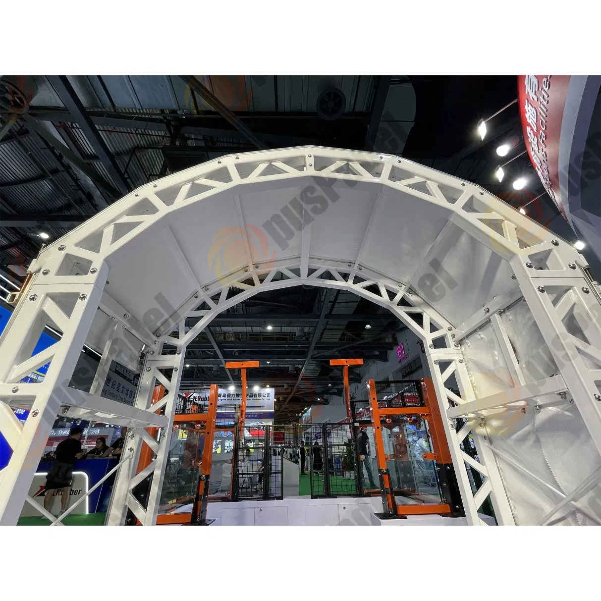 Large Stadium Canopy Tensile Fabric Membrane Structure Stadium Design for Sale Outdoor Basketball Court Metal Roof