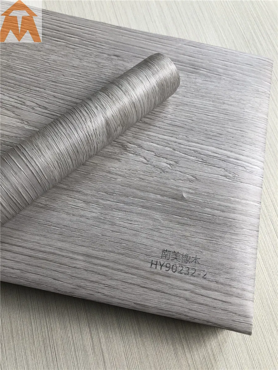 Huichuang PVC Film with Wood Grain for Doors/Washing Room Cabinet/Furniture