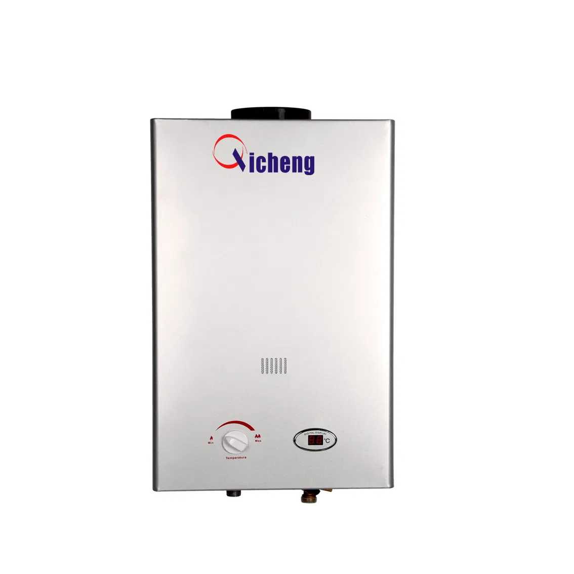 Flue Type Battery Starting Gas Water Heaters White Coated Panel 5.5L