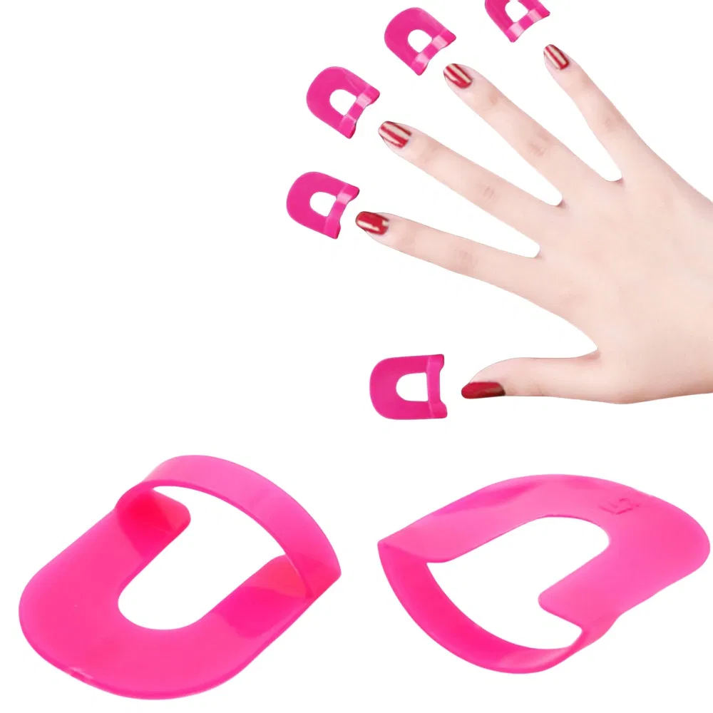 Cross Border Hot Sale French Pink Armor Novice Nail Spillproof Clip