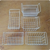 Custom Size PE Coated Hanging Refrigerator Shelves Iron Wire Display Freezer Shelf Rack